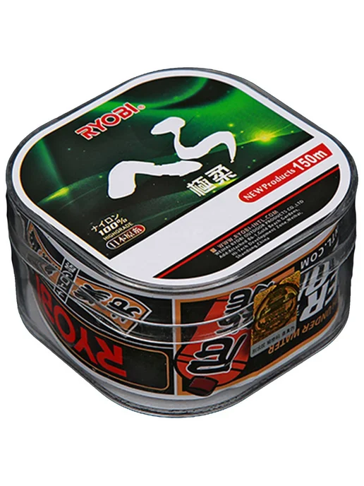 Ryobi Лескa для рыбалки RYОBI EXTREMELY SOFT 150m 0,265mm gray-03, серый, фото 2
