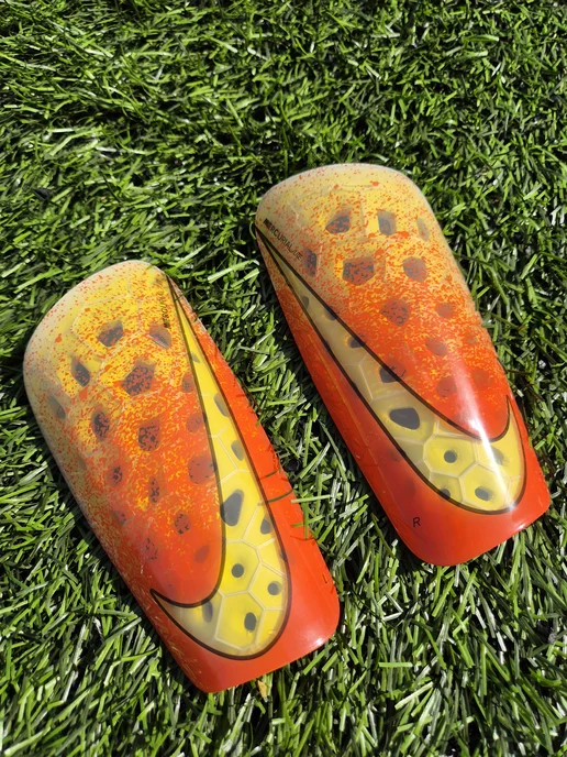 FOOTBALL No1 Щитки футбольные, оранжевый, фото 2