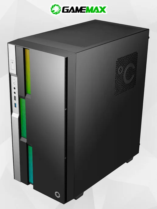 GAMEMAX Корпус для ПК Brufen C3 BW без БП E-ATX, черный, фото 4