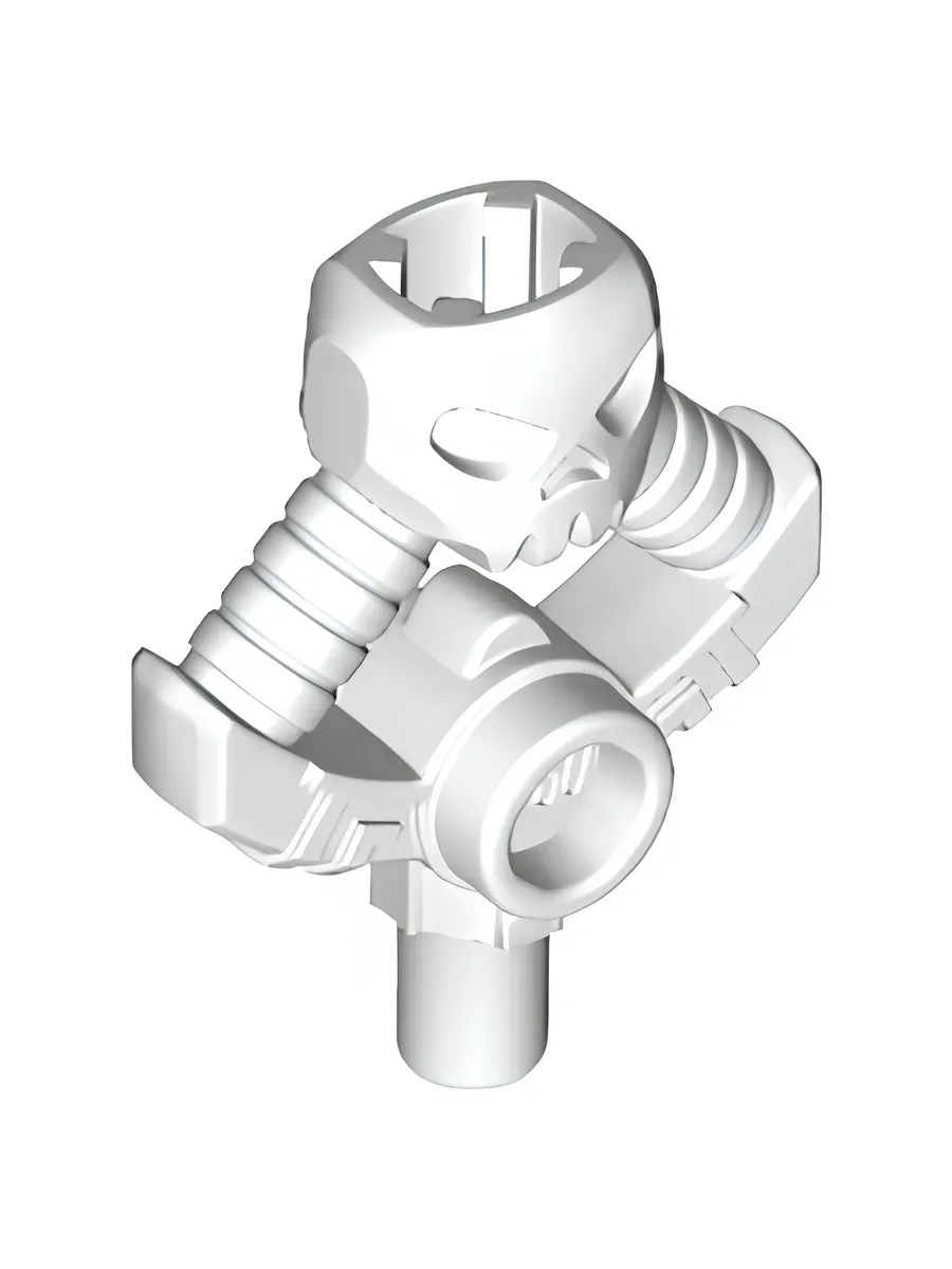 Деталь Lego 23985 White U 6133038
