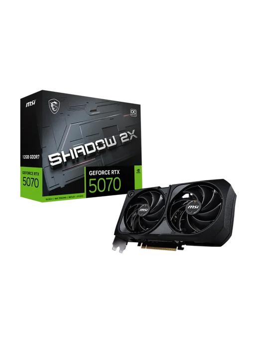Видеокарта GeForce RTX 5070 SHADOW 2X OC, 12 ГБ, 12 ГБ