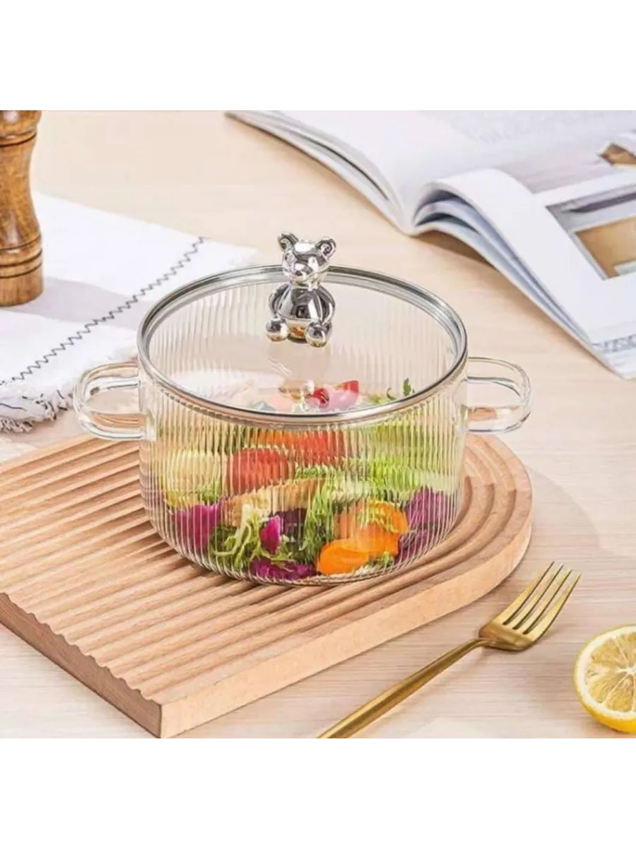 Стеклянная Кастрюля Для Индукционной Плиты Купить