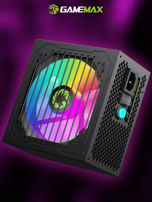 GAMEMAX Блок питания для ПК 800W VP-800-RGB-MODULAR 80+ Bronze, 800 Вт, фото 5