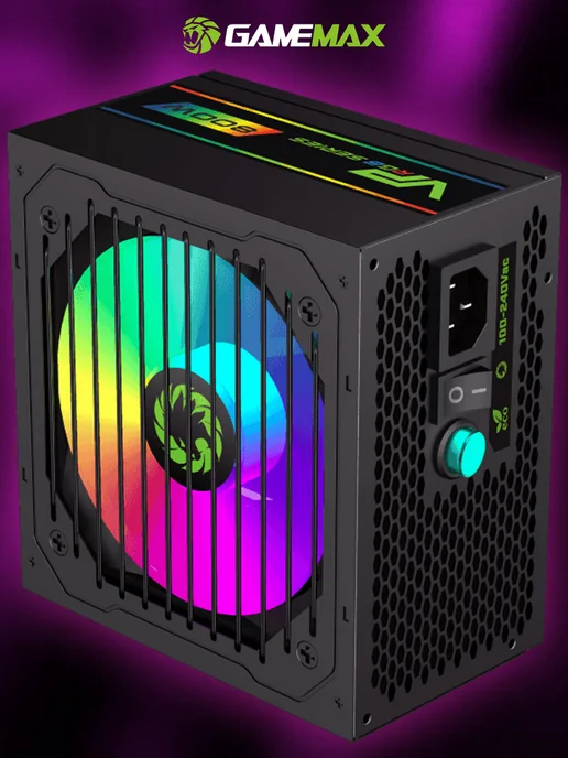 GAMEMAX Блок питания для ПК 800W VP-800-RGB-MODULAR 80+ Bronze, 800 Вт, фото 7