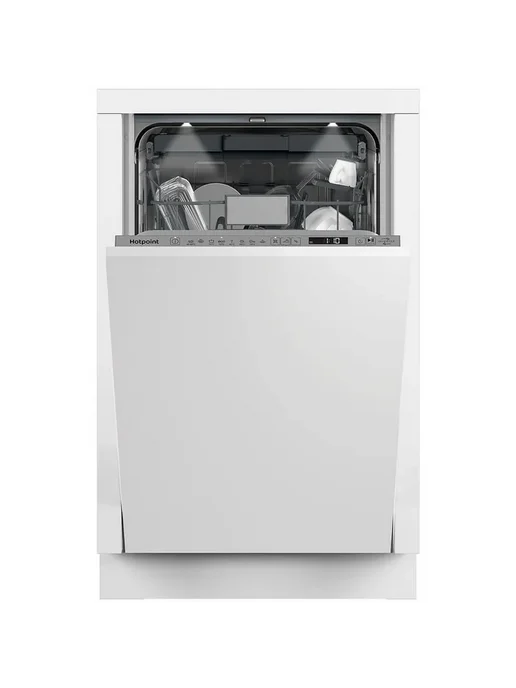 Hotpoint Встраиваемая посудомоечная машина HIS 2C69 S, белый, фото 2