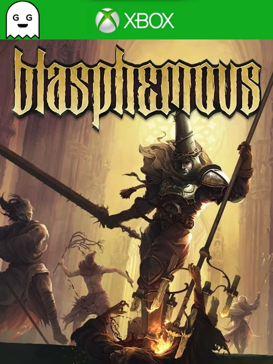 Игра Blasphemous, Код Ключ для Xbox One/Series X|S, Русс яз