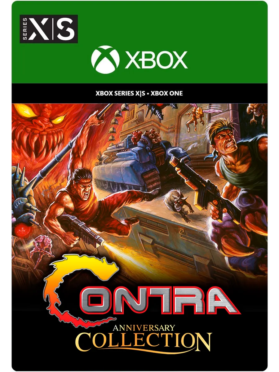 Игра Contra Anniversary Collection, Код Ключ One Series X S