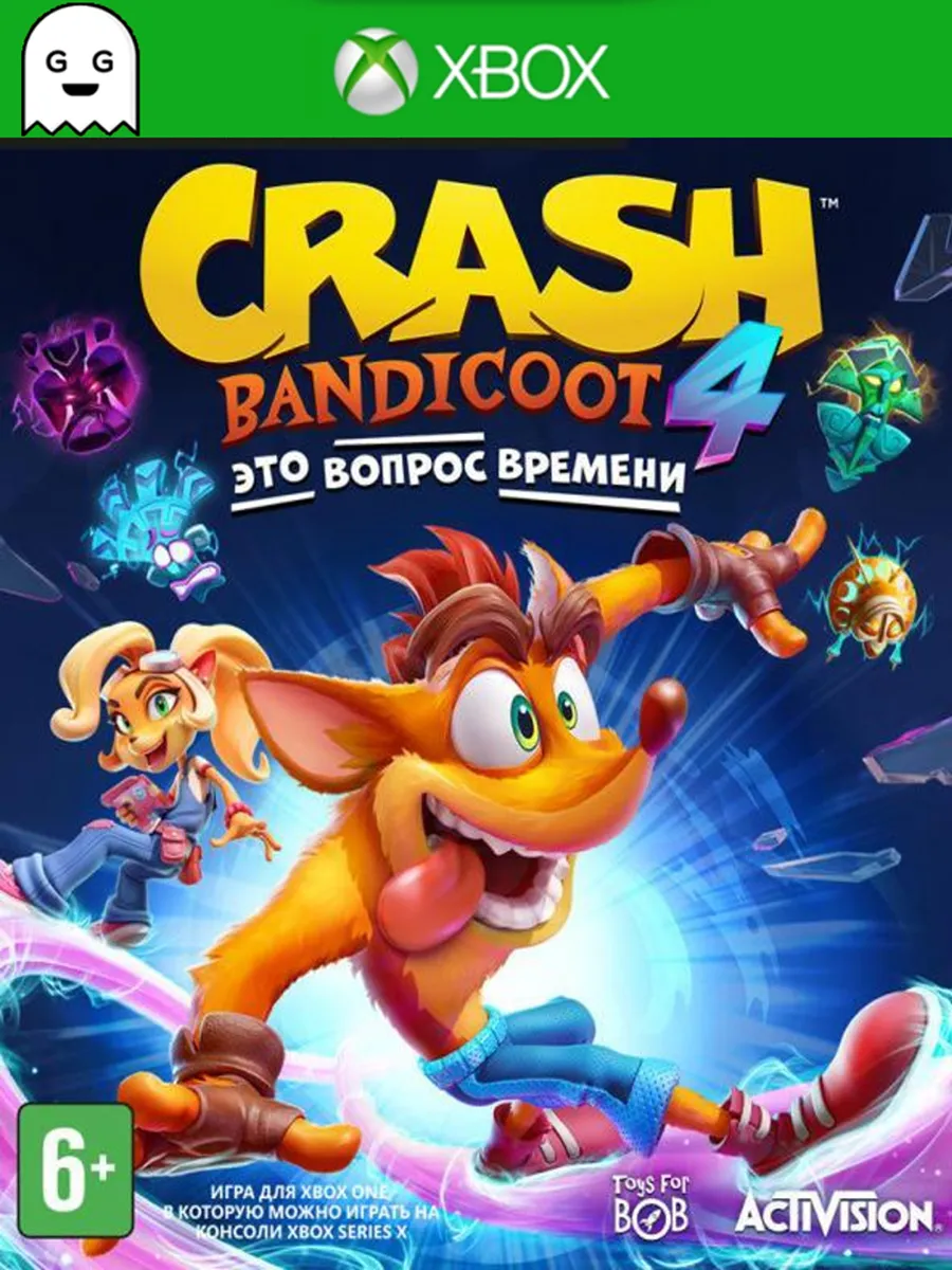 Crash Bandicoot 4 Это вопрос времени, Код Ключ One Ser X S