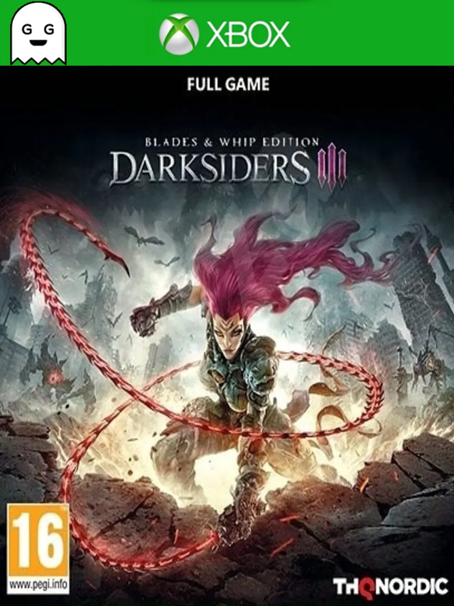 Игра Darksiders III - Blades & Whip, Код Ключ One Series X S