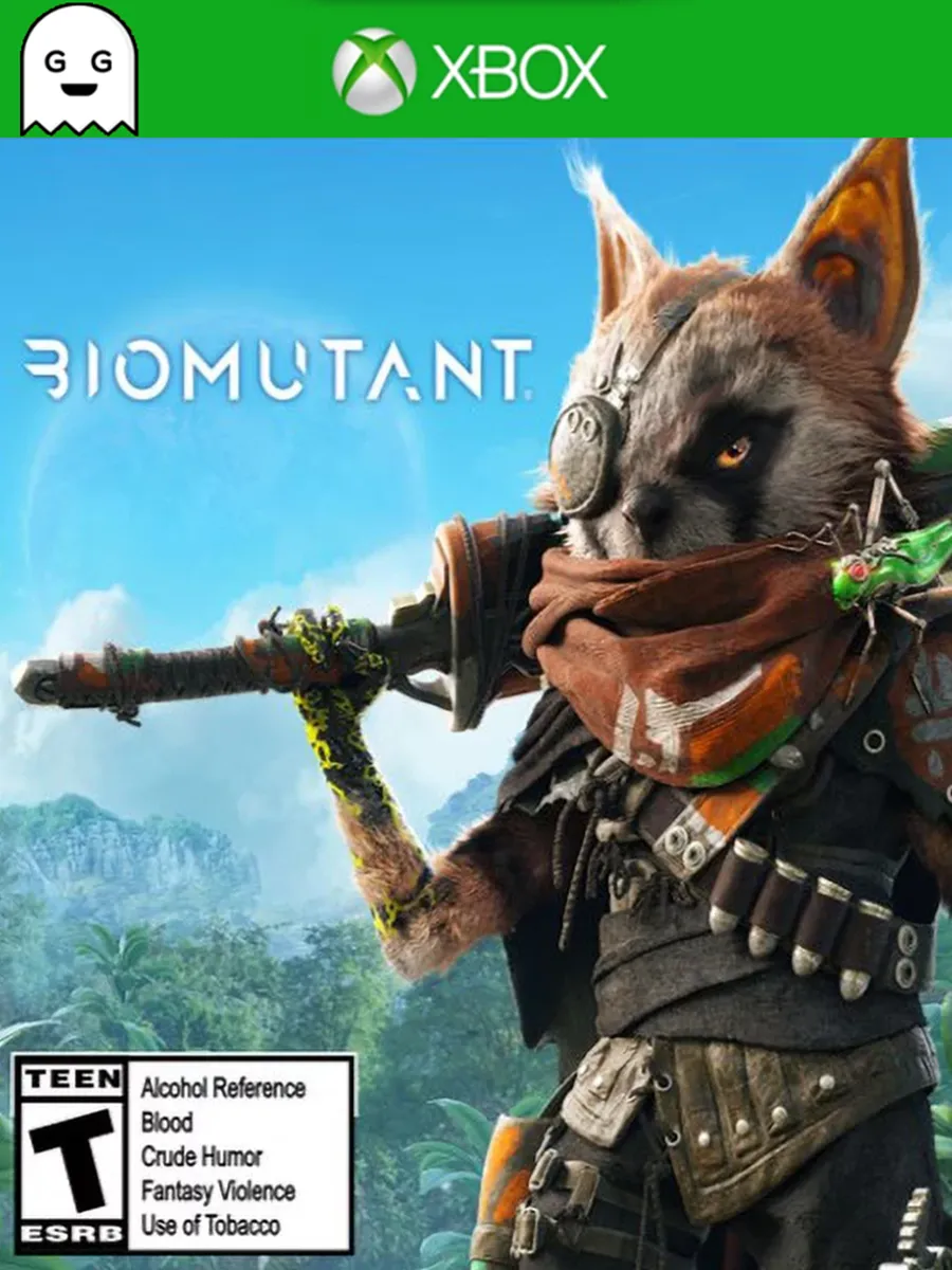 Игра Biomutant, Код Ключ для One Series X S, Русс яз