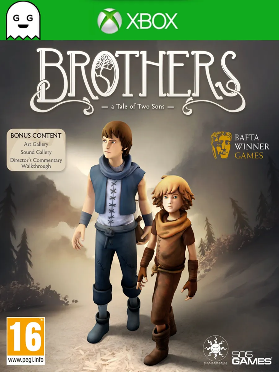 Игра Brothers A Tale of Two Sons, Код Ключ One Series X S