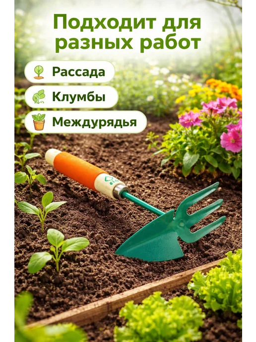 Flo Комбинированный рыхлитель, вариант, фото 2