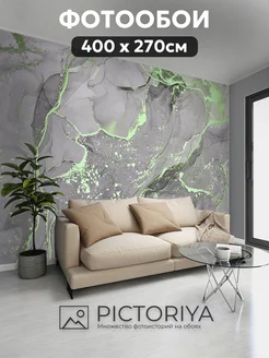 Фотообои флизелиновые 3D 400х270 см Мрамор в спальню и зал PICTORIYA 384221851 купить за 3 940 ₽ в интернет‑магазине Wildberries