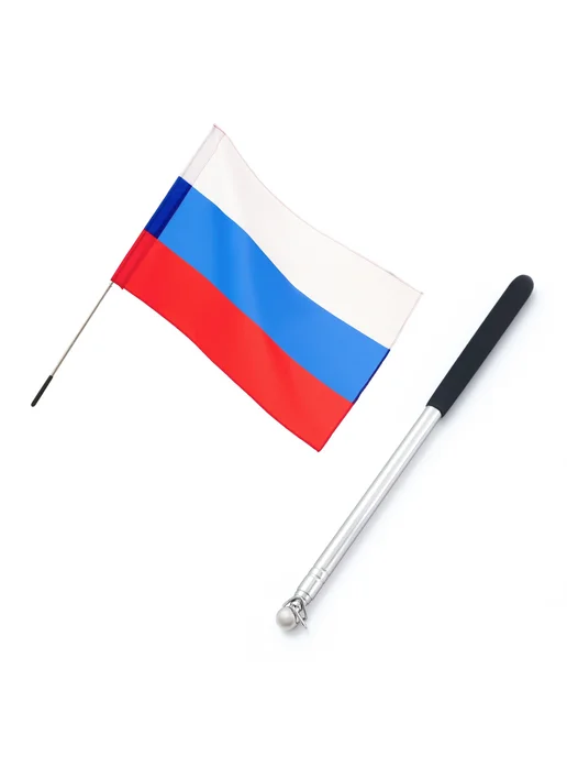 -Праздник к нам приходит- Флагшток выдвижной, 1 метр, 1 м