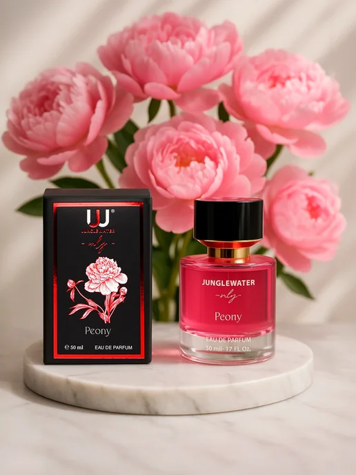 JUNGLEWATER Пион Peony моноаромат духи стойкие 50 мл, 50 мл, фото 6