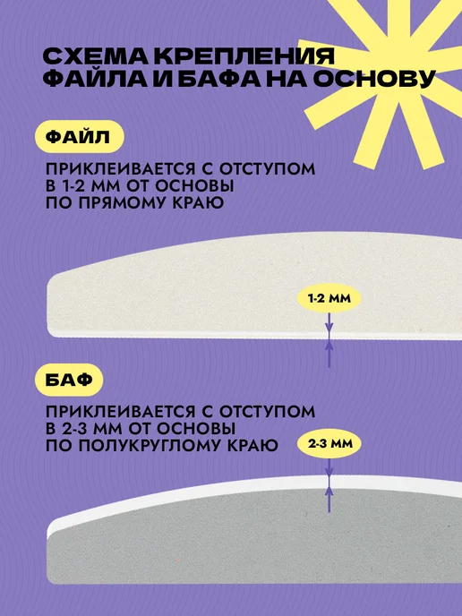 Algebra Beauty Стартовый набор для пилочного маникюра, вариант, фото 6