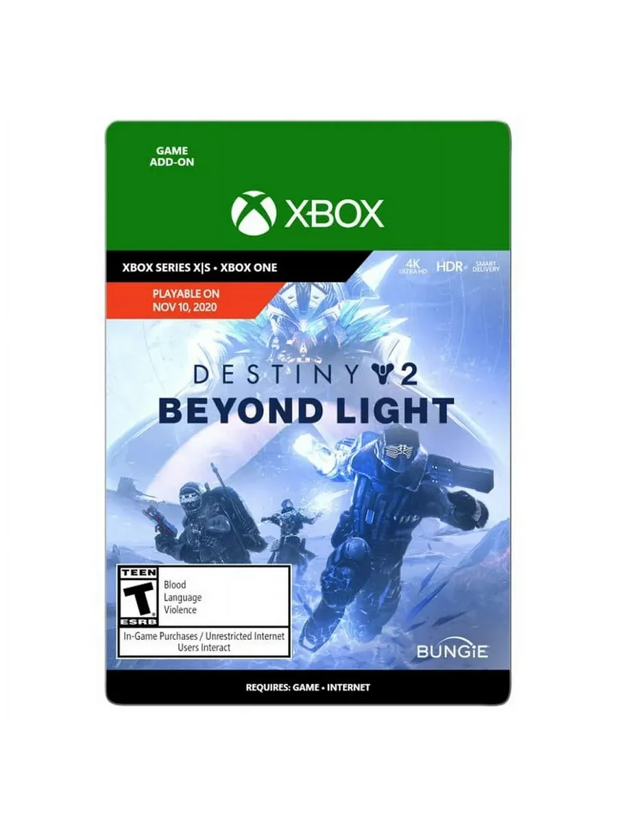 Дополнение Destiny 2 Beyond Light, Код Ключ One Series X S