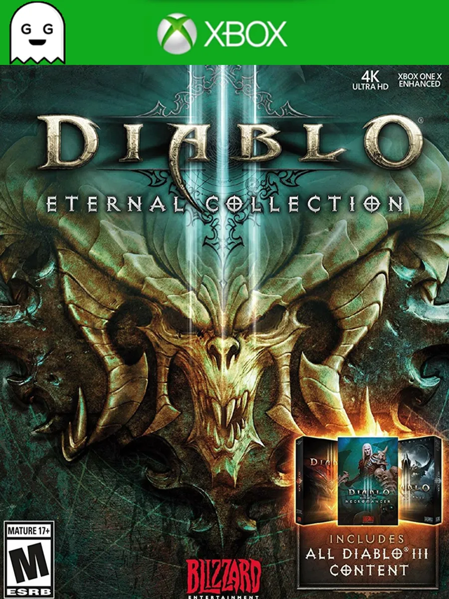 Игра Diablo III: Eternal Collection, Код Ключ One/Series X|S
