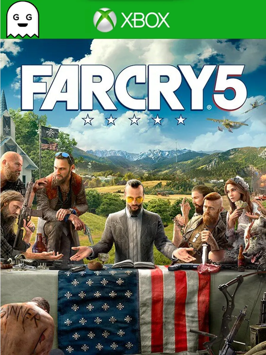 Игра Far Cry 5, Код Ключ для Xbox One/Series X|S, Русс озв