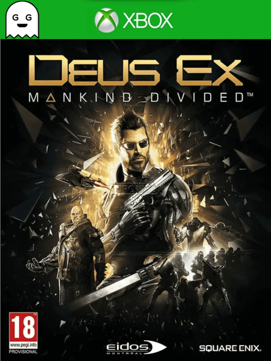 Игра Deus Ex Mankind Divided, Код Ключ One Series X S