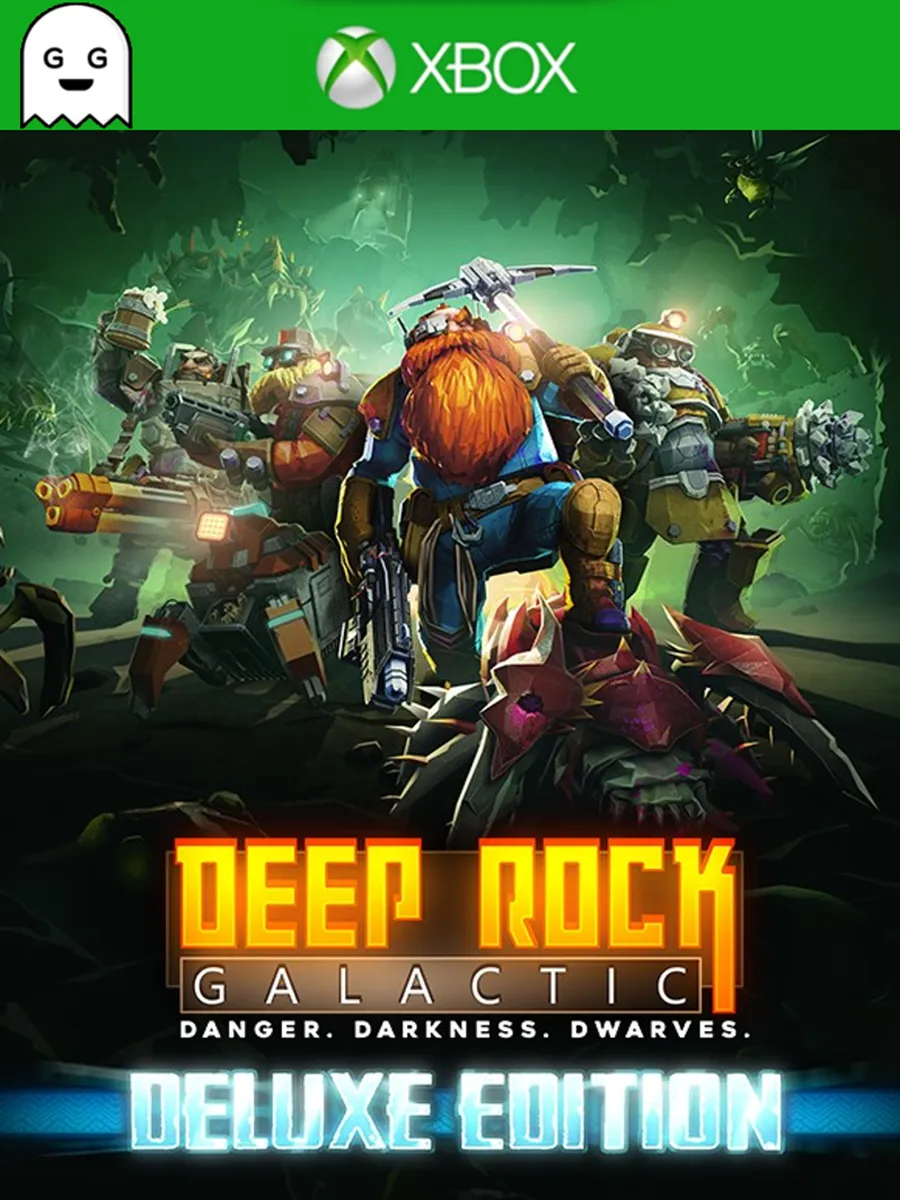 Игра Deep Rock Galactic Deluxe Ed, Код Ключ One Series X S