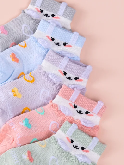 TWINSOCKS Носки для новорожденных набор, голубой, фото 6