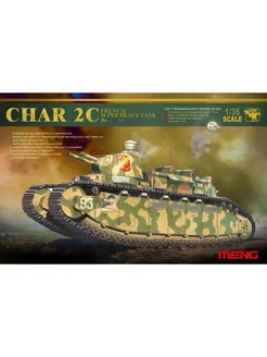1/35 TS-009 Франция CHAR 2C сборная модель танка с Xtras MENG 386349302 купить за 3 664 ₽ в интернет‑магазине Wildberries