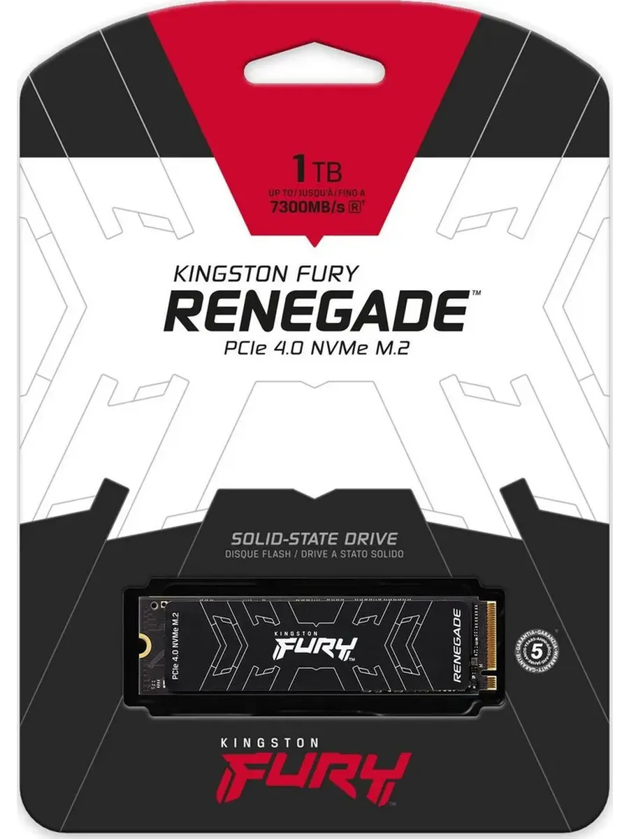 FURY 1 ТБ твердотельный накопитель SSD Renegade Kingston 386384467 купить за 22 882 ₽ в интернет‑магазине Wildberries