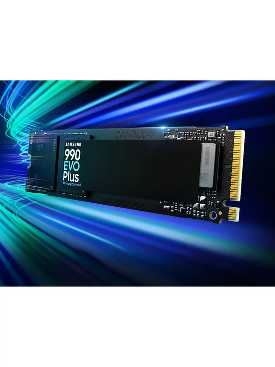 Samsung SSD-накопитель 990 EVO Plus (MZ-V9S2T0BW), черный