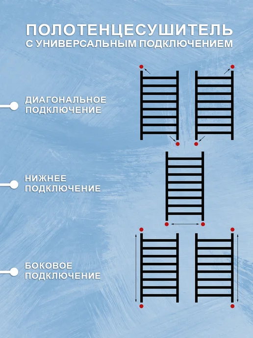 АКВАДРАЙВ Полотенцесушитель водяной "Дуга" 500*800 Матовое золото, 500x800, фото 3