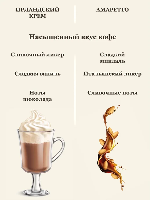 Feliche Кофе молотый 2 шт по 250 г Ирландский крем Амаретто, 2 шт, 250 г, фото 2