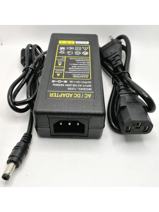 SILROOT Блок питания для мониторов ACER 12v 5a, вариант, фото 7