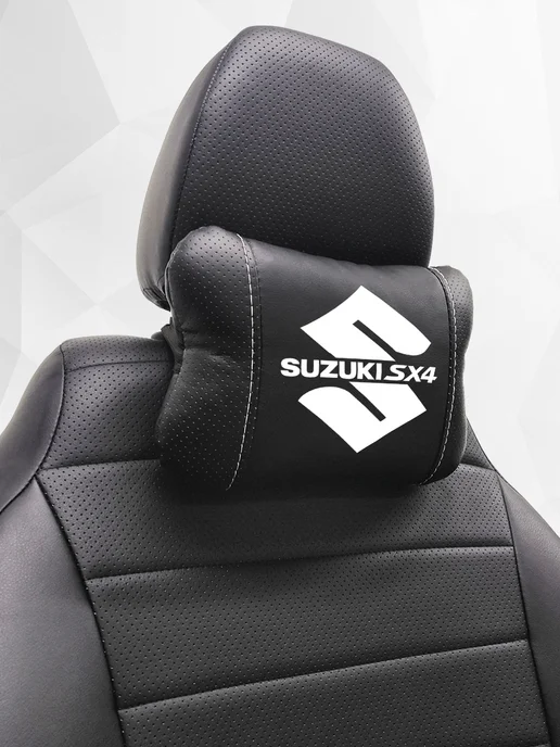 Аксессуар - подушка на подголовник для Suzuki SX4, черный, фото 7