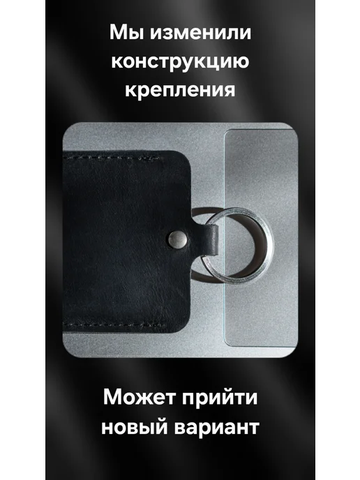 Ptaho Кожаный картхолдер чехол бейдж для пропуска, желтый, фото 4