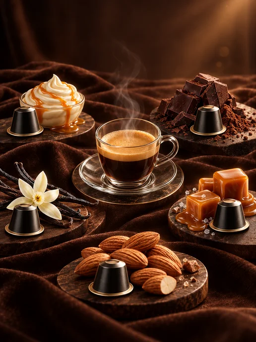 Magic Barista Капсулы для кофемашины Nespresso набор 50 шт 5 вкусов 6324, 50 шт, фото 2