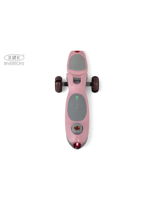 River Toys Детский самокат-беговел HB-603 розовый, розовый, фото 2