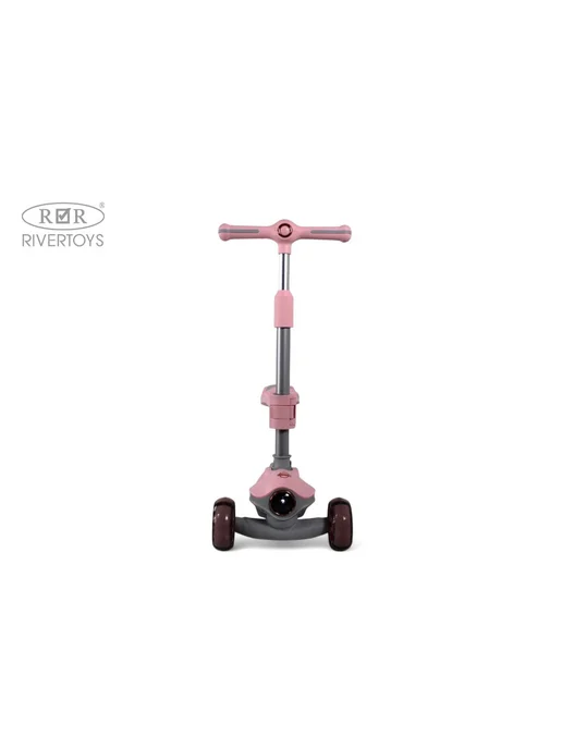 River Toys Детский самокат-беговел HB-603 розовый, розовый, фото 3