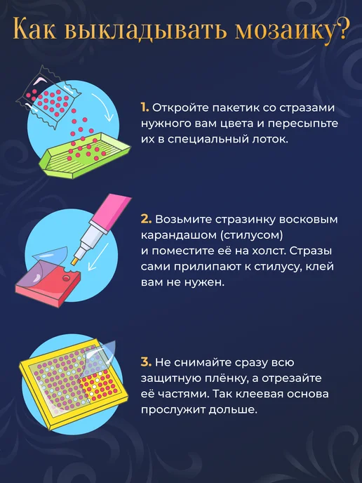 Алмазныи ряд Мини алмазная мозаика 15х12 см Иконы, 10 штук, 15x12 см, фото 8