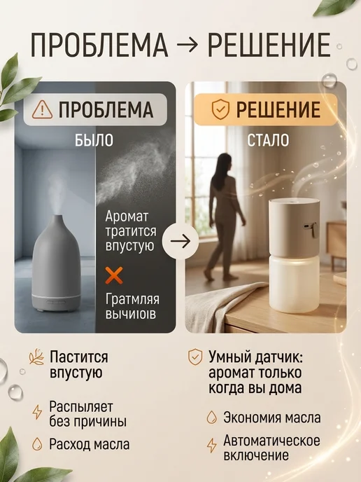 Xiaomi Аромадиффузор для помещений Mi Smart Scent Diffuser, бежевый, фото 3