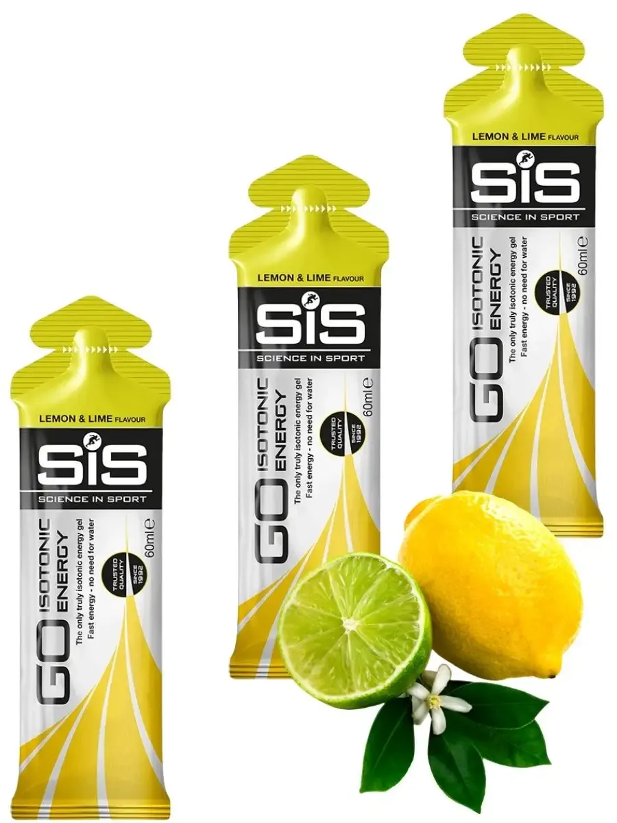 Углеводный гель изотоник SIS Go Isotonic Gel, 3 штуки