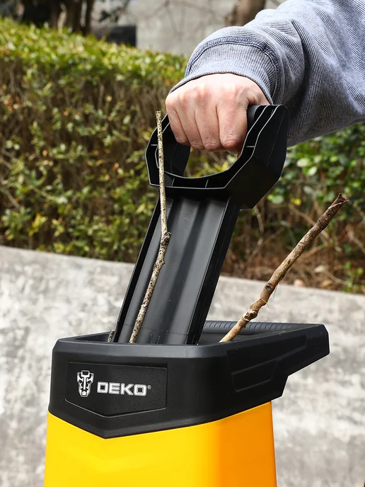 DEKO Измельчитель садовый для веток и травы DKSH2500, вариант, фото 8