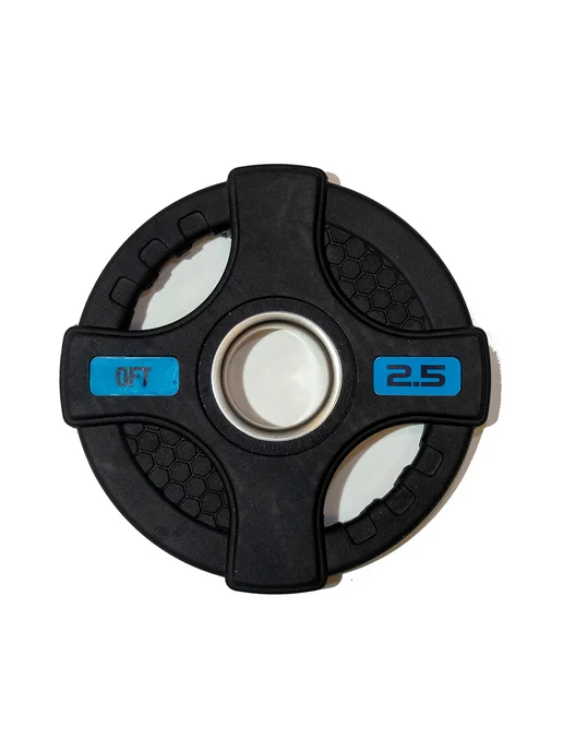 ORIGINAL FITTOOLS Обрезиненные блины для штанги 50 мм 2 шт 2,5 кг, 2 шт, 2,5 кг, фото 2