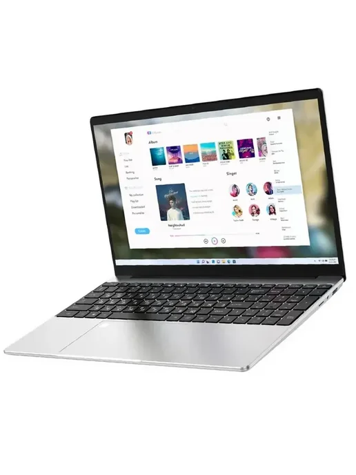 SHALIWEI Ноутбук 15.6", RAM 32 ГБ, SSD 512 ГБ, Intel HD Graphics 520, Windows Pro, серебристый, Английская раскладка, 16 ГБ, 512 ГБ, фото 4
