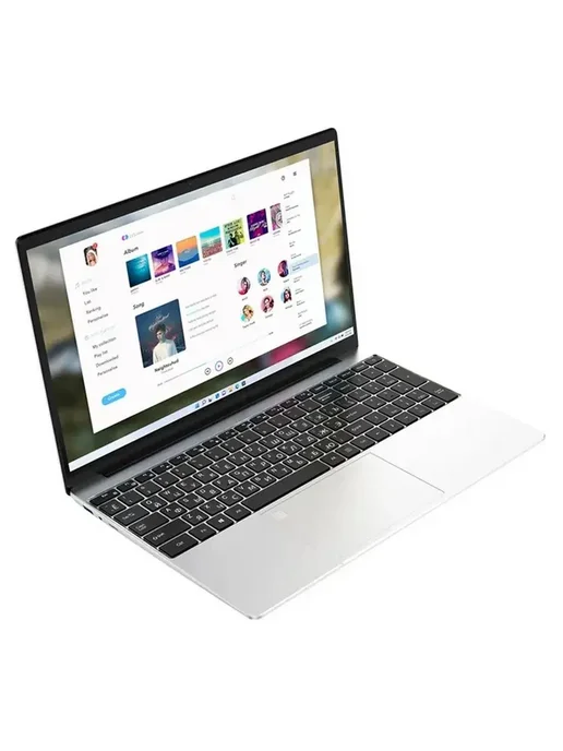 SHALIWEI Ноутбук 15.6", RAM 32 ГБ, SSD 512 ГБ, Intel HD Graphics 520, Windows Pro, серебристый, Английская раскладка, 16 ГБ, 512 ГБ, фото 5