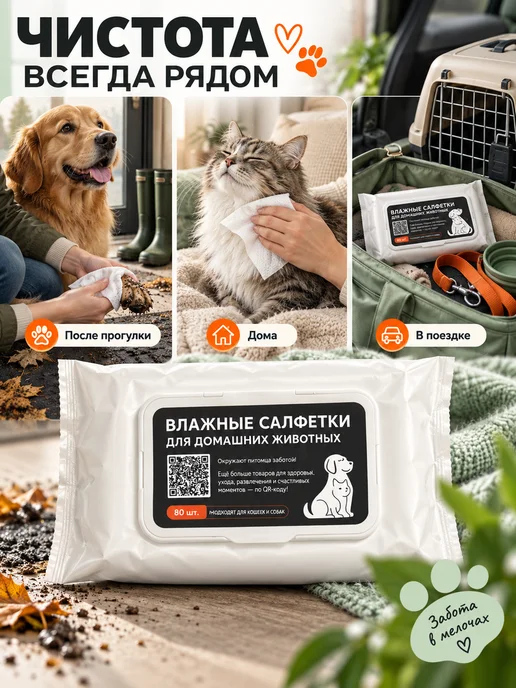 PetLabs влажные салфетки для глаз собак и кошек 100 шт, 80 шт, фото 6