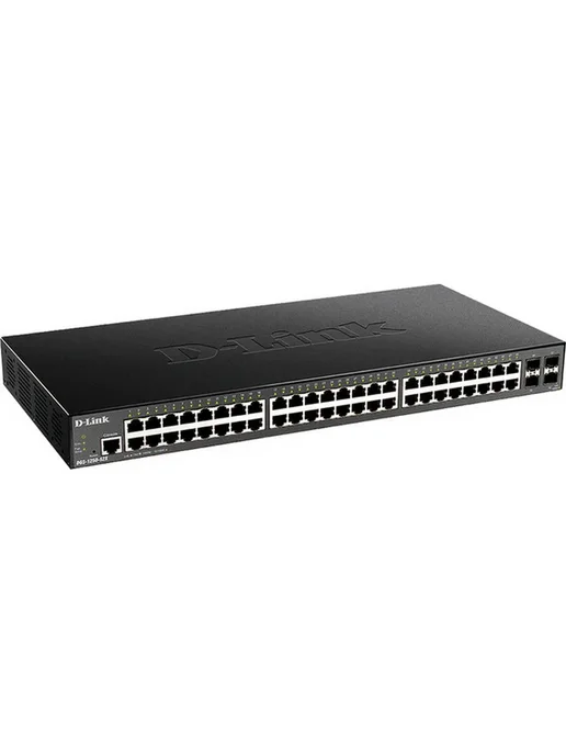 D-LINK Коммутатор DGS-1250-52X A1A, черный, черный, фото 3
