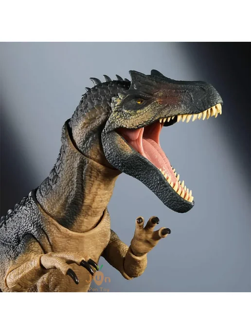 Jurassic World Мир юрского периода Аллозавр фигурка Hammond Allosaurus, зеленый, фото 6