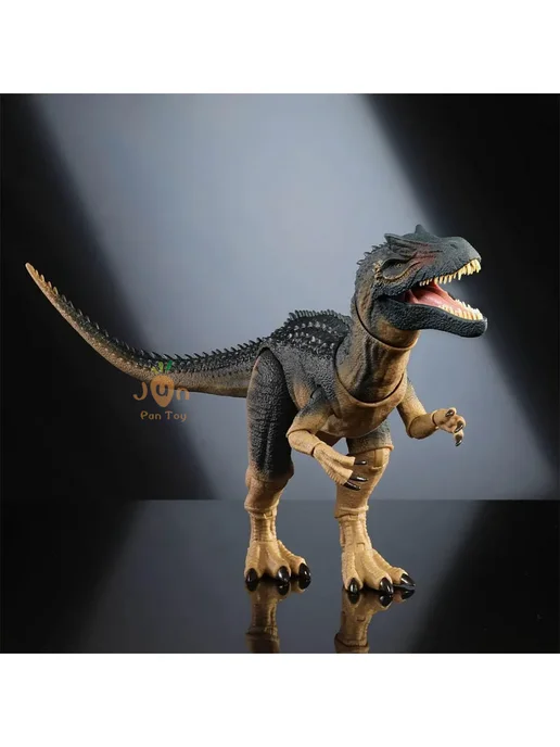 Jurassic World Мир юрского периода Аллозавр фигурка Hammond Allosaurus, зеленый, фото 7