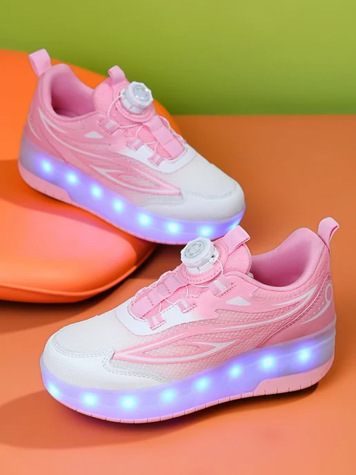 Heelys Роликовые кроссовки с подсветкой, белый, фото 7