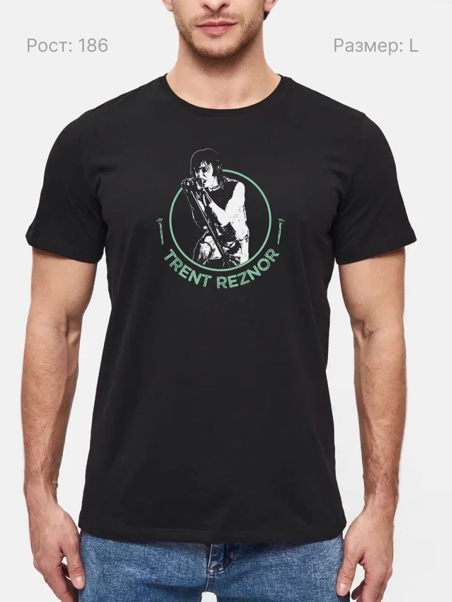 Футболка Trent Reznor индастриал